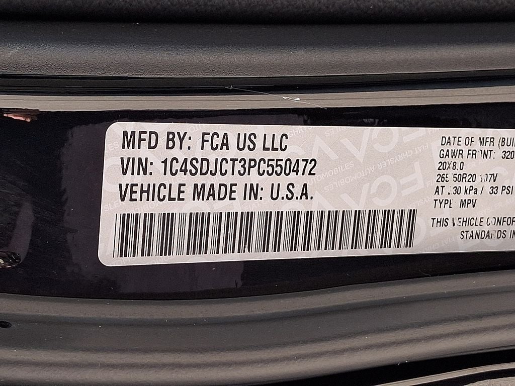 2023 Dodge Durango R/T Plus