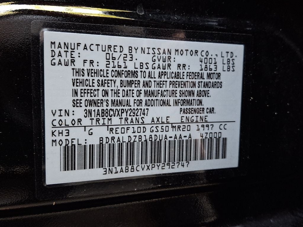 2023 Nissan Sentra SV