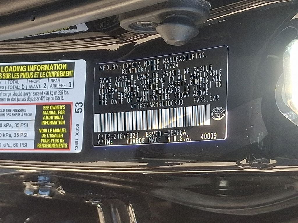 2024 Toyota Camry TRD V6