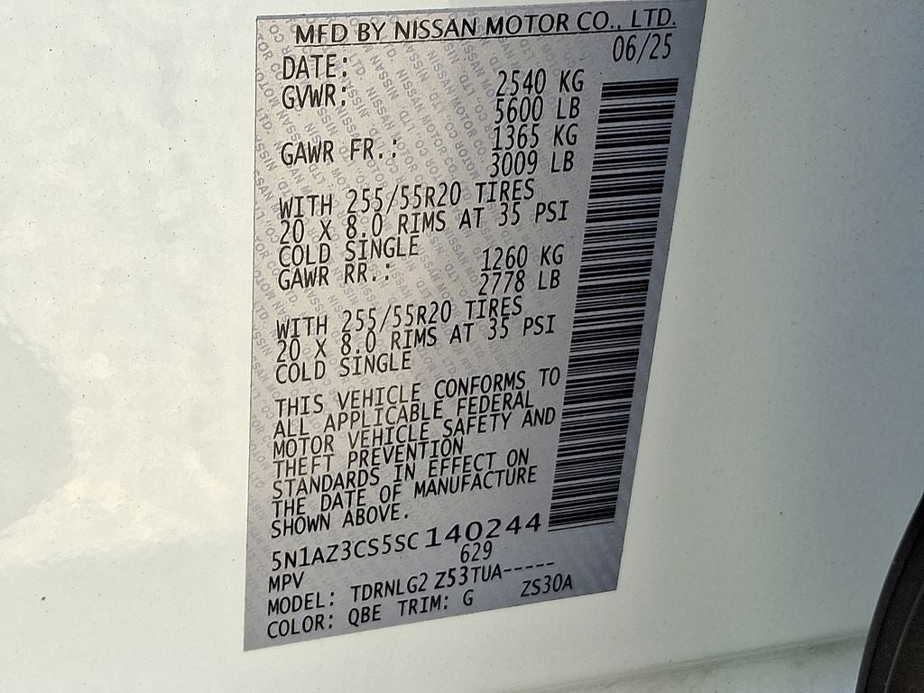 2025 Nissan Murano SL
