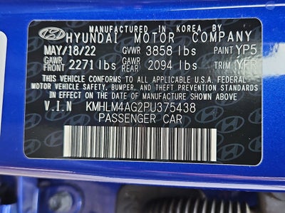 2023 Hyundai Elantra SEL