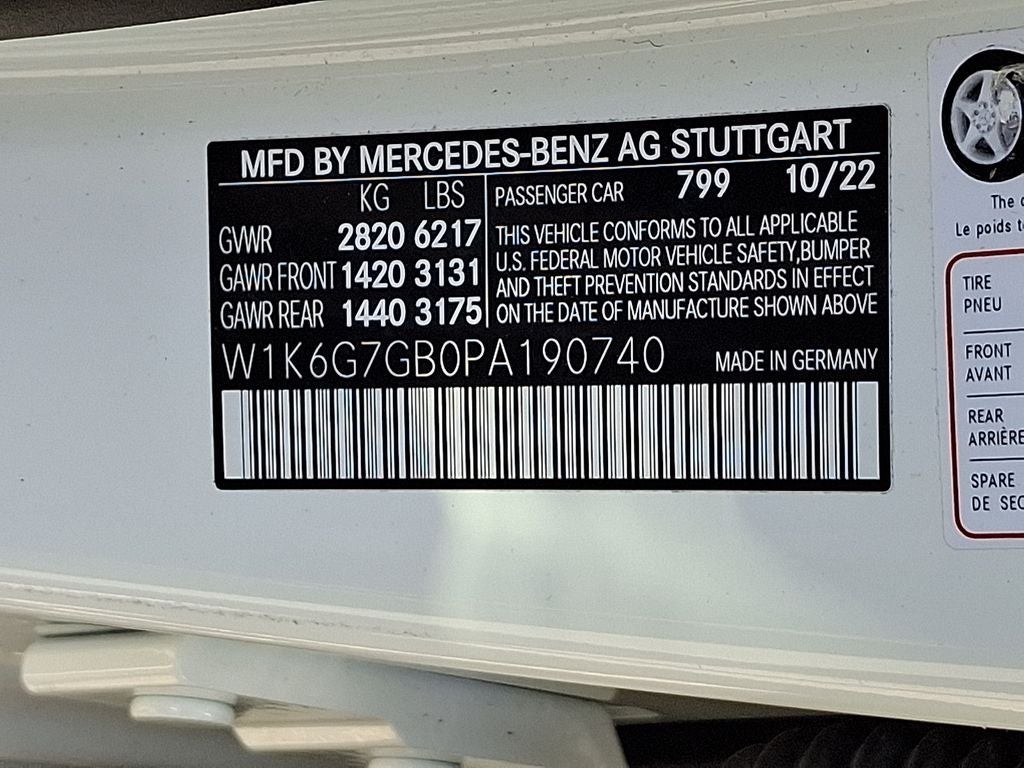 2023 Mercedes-Benz S-Class S 580 4MATIC®