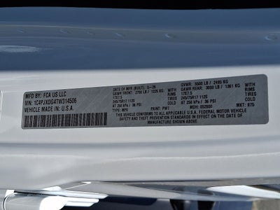 2026 Jeep Wrangler WRANGLER 4-DOOR SPORT S