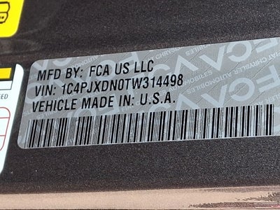 2026 Jeep Wrangler WRANGLER 4-DOOR SPORT S