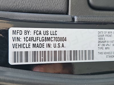 2021 Jeep Grand Cherokee Trailhawk 4x4