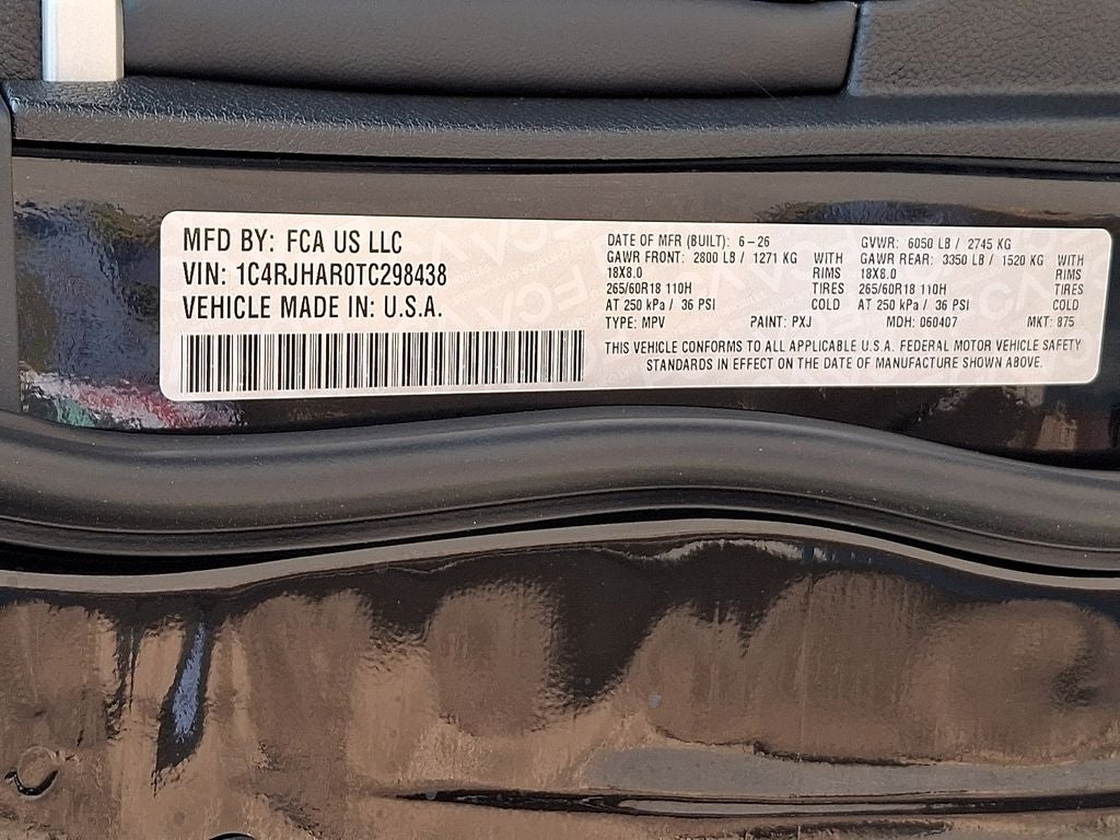 2026 Jeep Grand Cherokee GRAND CHEROKEE LAREDO ALTITUDE 4X4