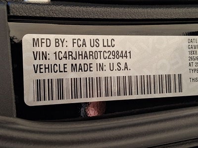 2026 Jeep Grand Cherokee GRAND CHEROKEE LAREDO ALTITUDE 4X4
