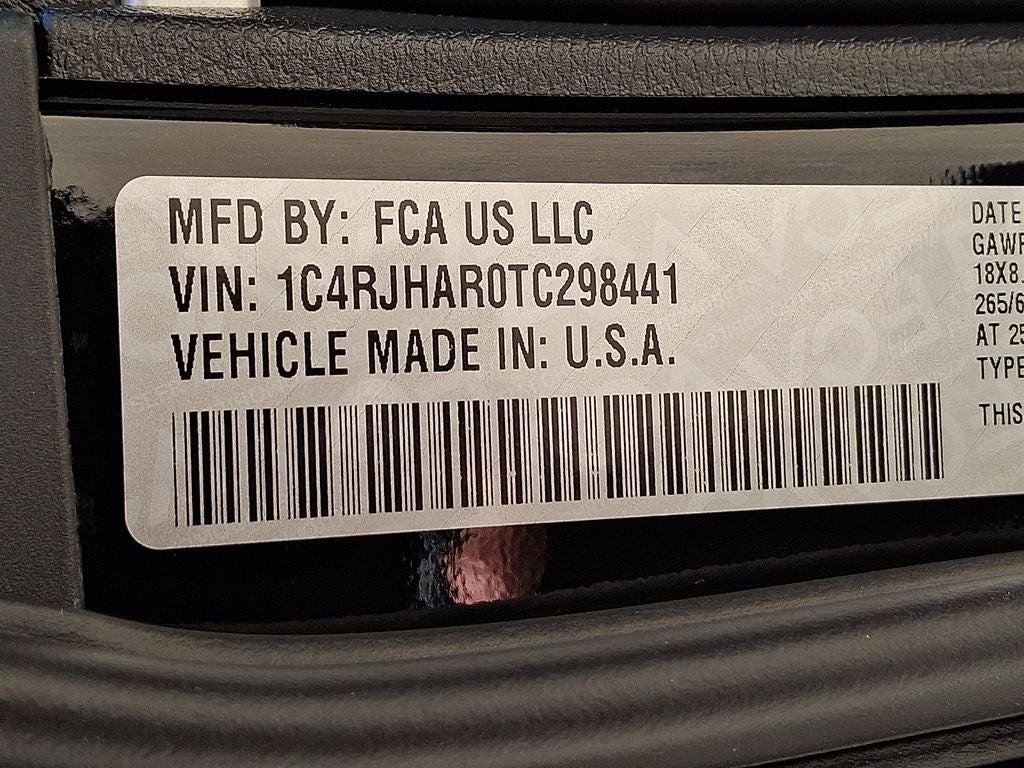 2026 Jeep Grand Cherokee GRAND CHEROKEE LAREDO ALTITUDE 4X4