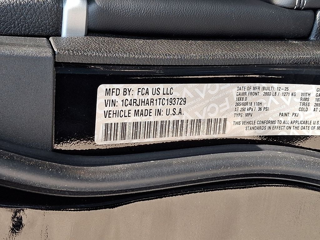 2026 Jeep Grand Cherokee GRAND CHEROKEE LAREDO ALTITUDE 4X4