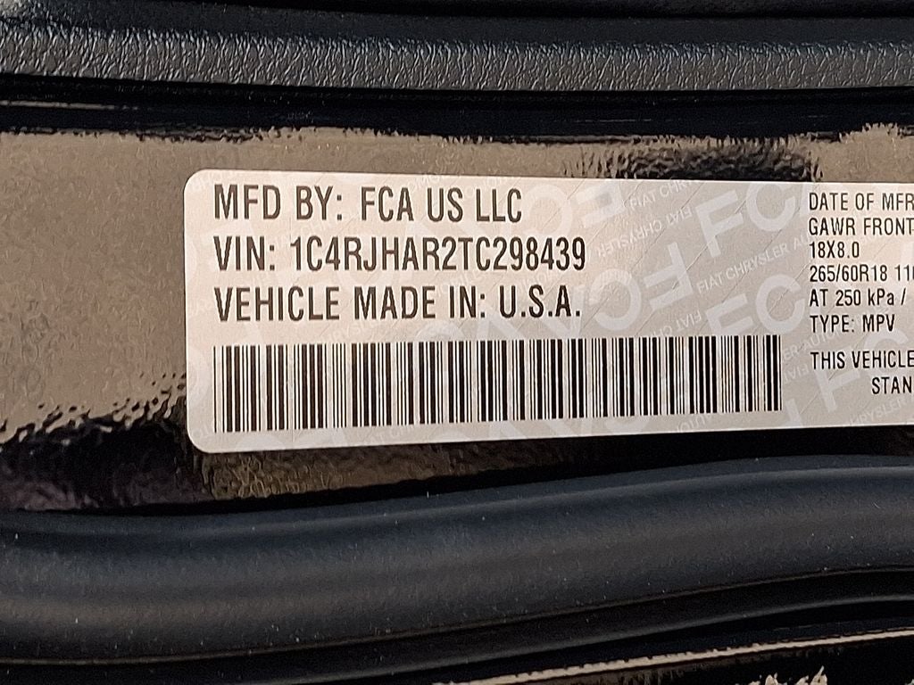 2026 Jeep Grand Cherokee GRAND CHEROKEE LAREDO ALTITUDE 4X4