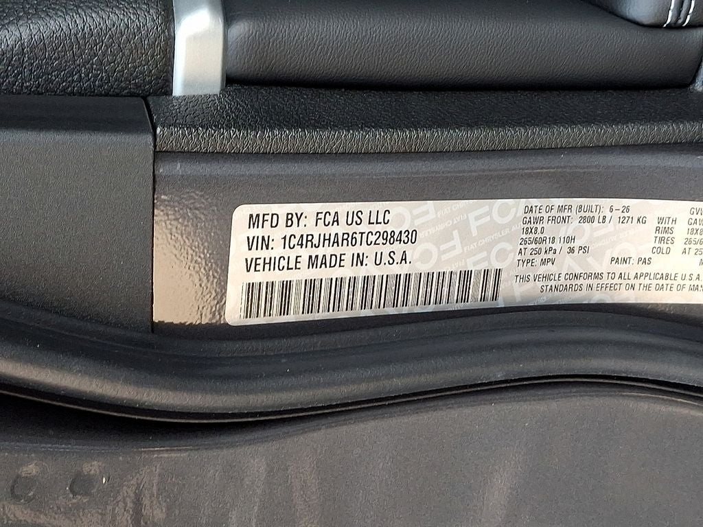 2026 Jeep Grand Cherokee GRAND CHEROKEE LAREDO ALTITUDE 4X4