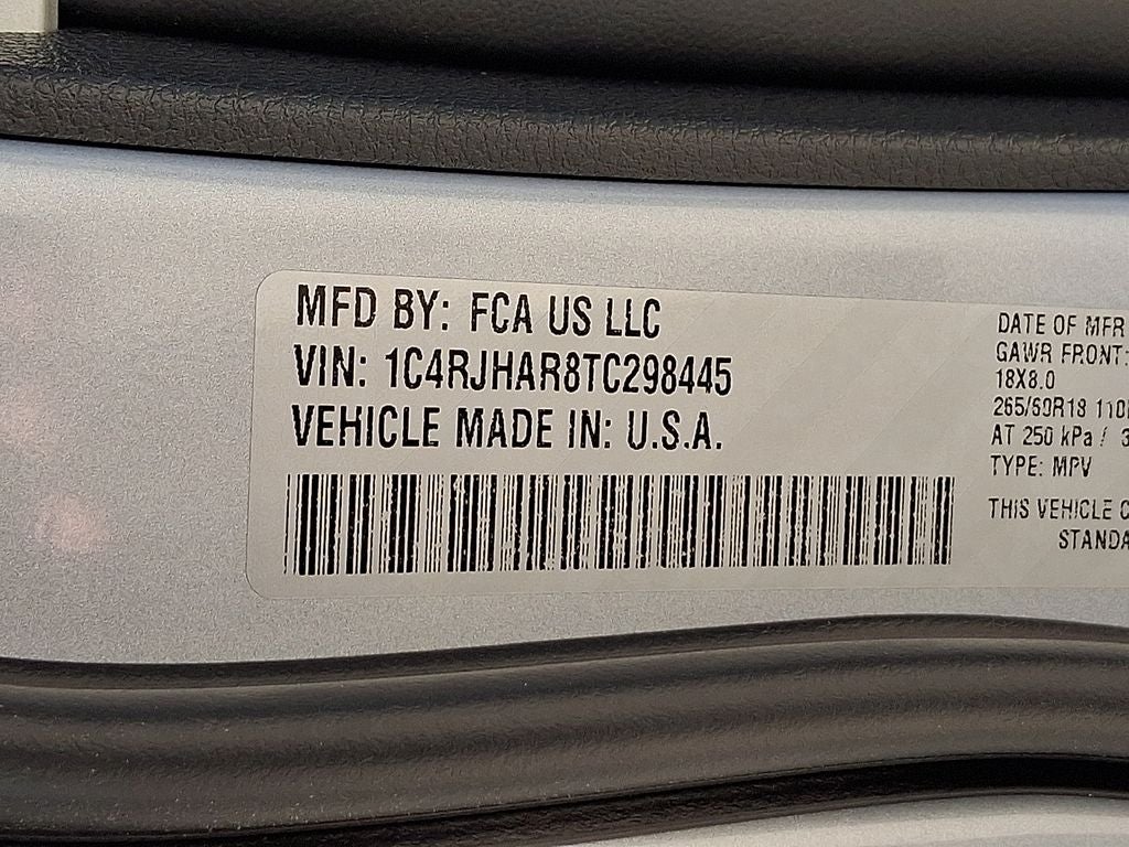 2026 Jeep Grand Cherokee GRAND CHEROKEE LAREDO ALTITUDE 4X4