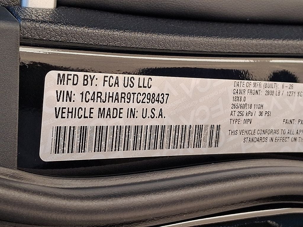 2026 Jeep Grand Cherokee GRAND CHEROKEE LAREDO ALTITUDE 4X4