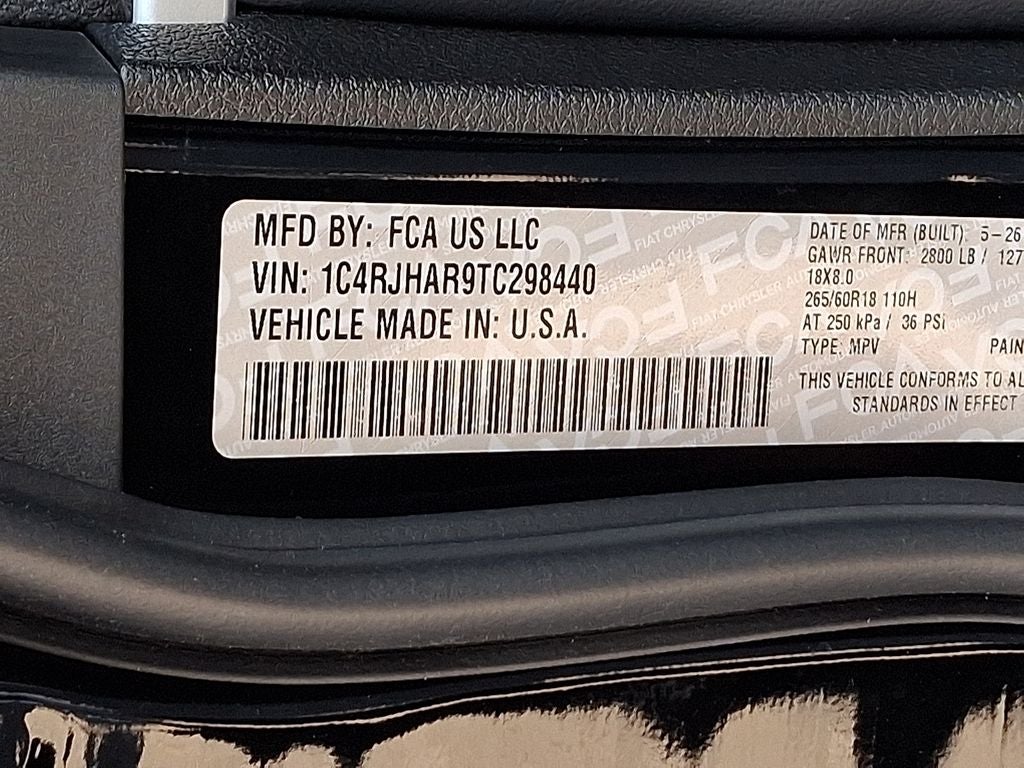 2026 Jeep Grand Cherokee GRAND CHEROKEE LAREDO ALTITUDE 4X4