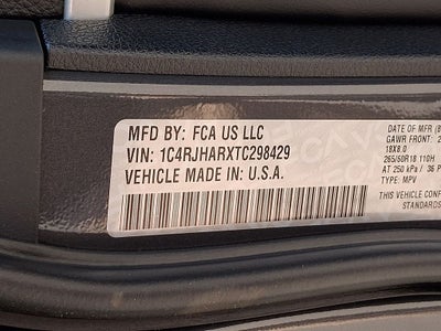 2026 Jeep Grand Cherokee GRAND CHEROKEE LAREDO ALTITUDE 4X4
