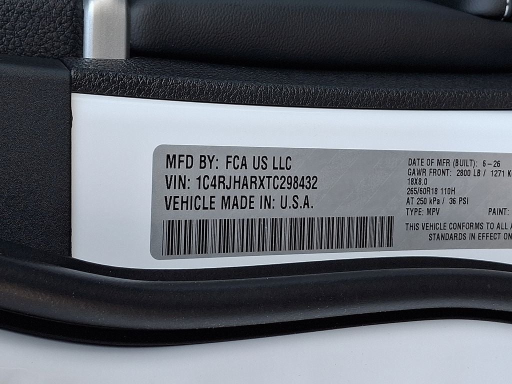 2026 Jeep Grand Cherokee GRAND CHEROKEE LAREDO ALTITUDE 4X4