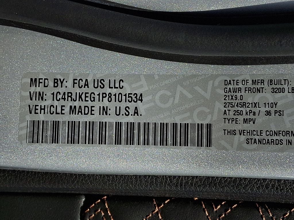 2023 Jeep Grand Cherokee L Summit