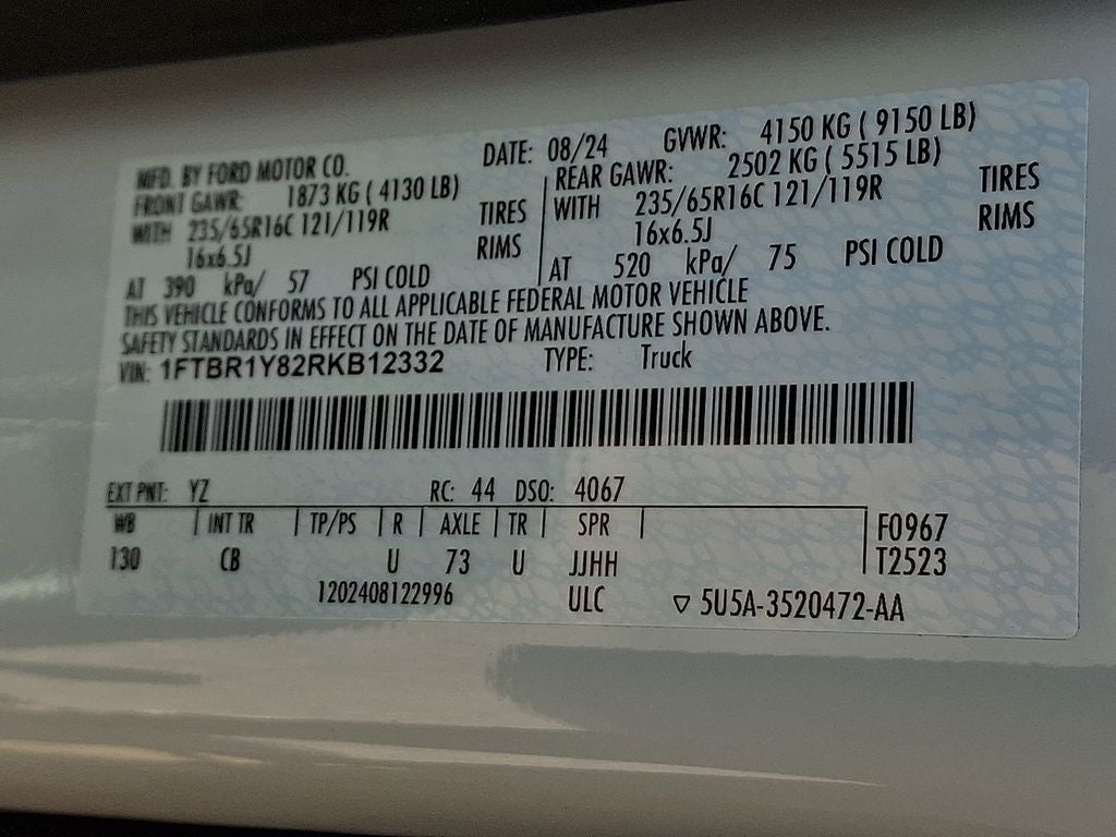 2024 Ford Transit-250 Base
