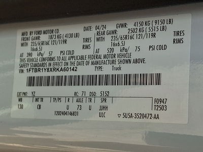 2024 Ford Transit-250 Base