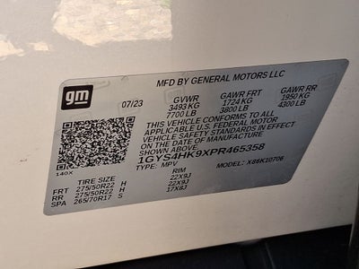 2023 Cadillac Escalade V-Series