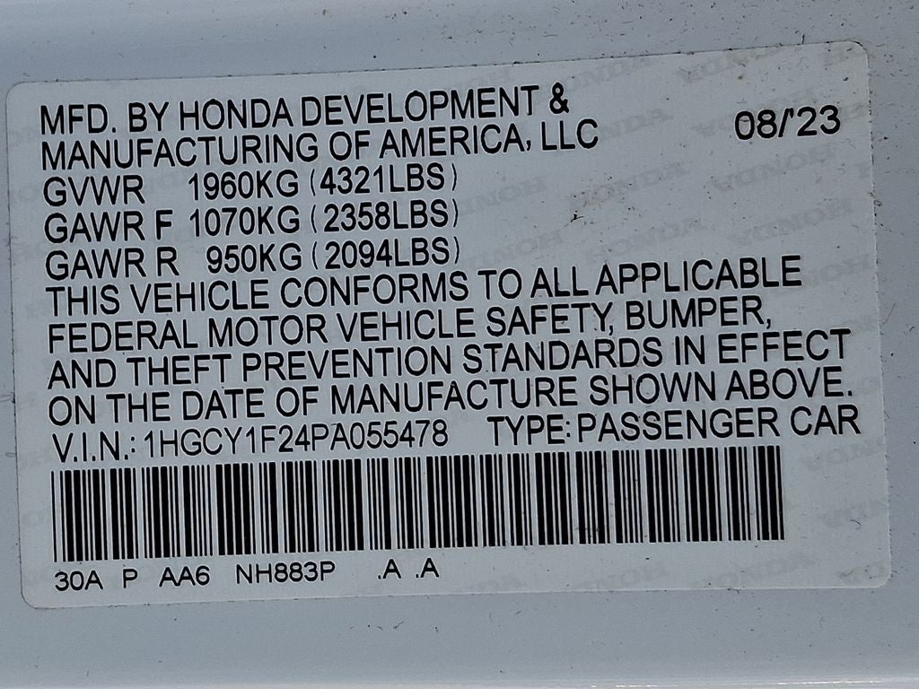 2023 Honda Accord LX