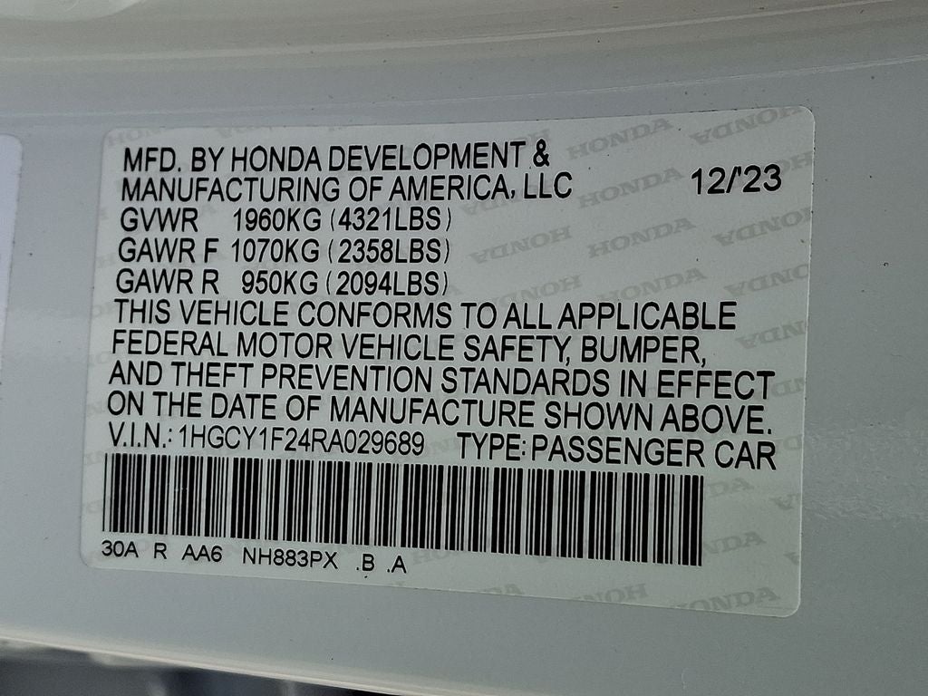 2024 Honda Accord LX