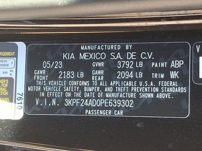 2023 Kia Forte LXS