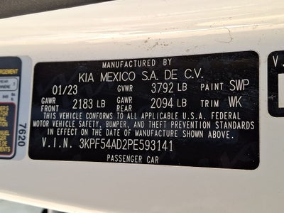 2023 Kia Forte GT-Line