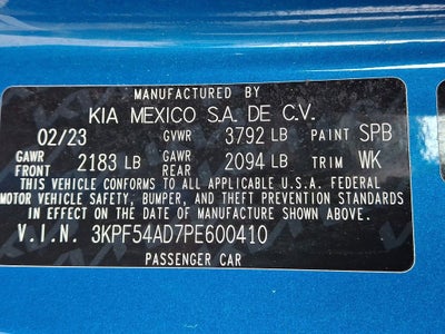 2023 Kia Forte GT-Line