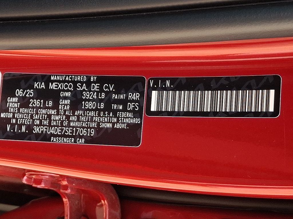 2025 Kia K4 EX