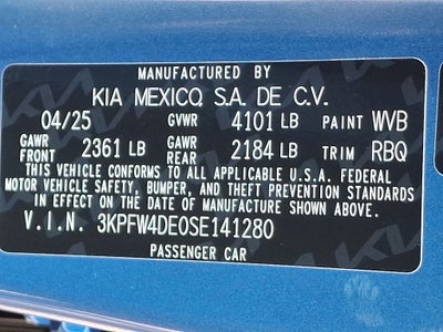 2025 Kia K4 GT-Line