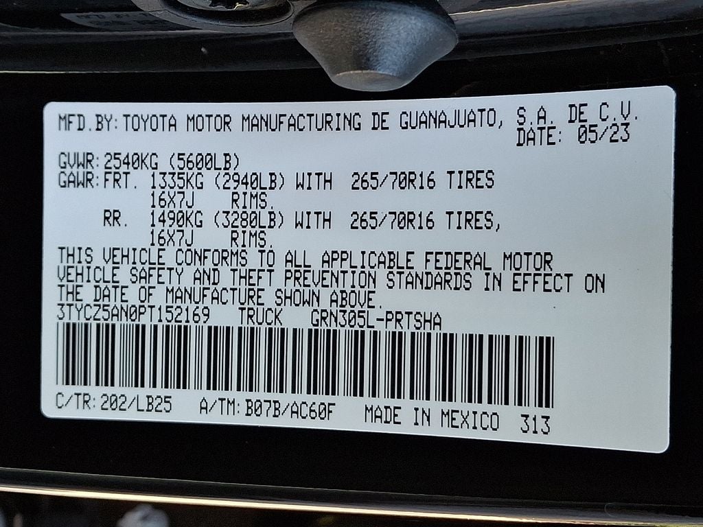 2023 Toyota Tacoma TRD Pro V6