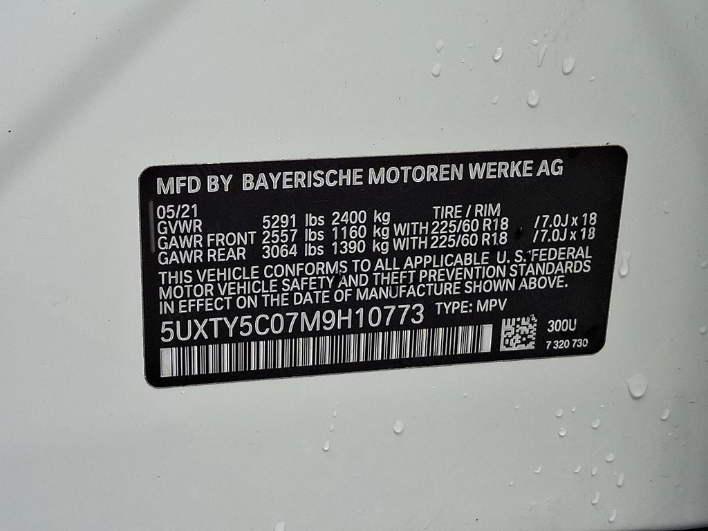 2021 BMW X3 xDrive30i