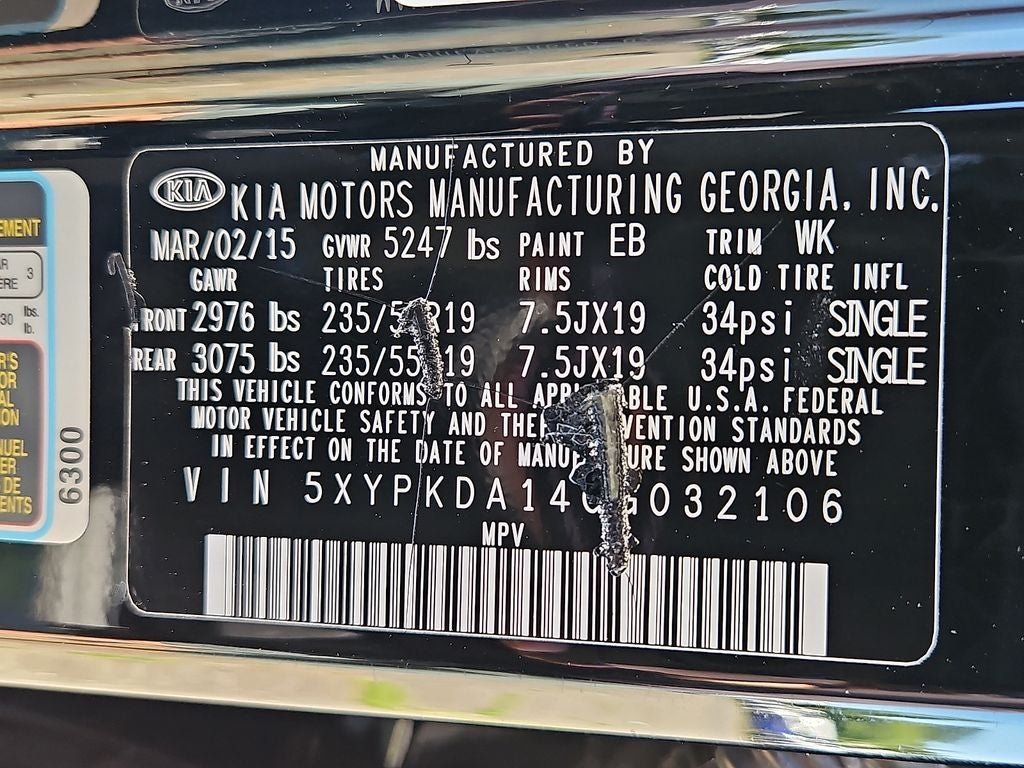 2016 Kia Sorento SX Limited
