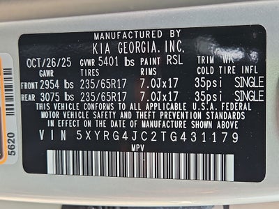 2026 Kia Sorento LX