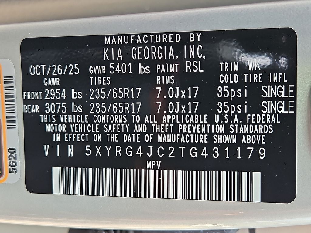 2026 Kia Sorento LX