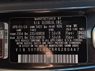 2024 Kia Sorento S