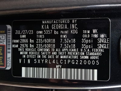 2023 Kia Sorento S