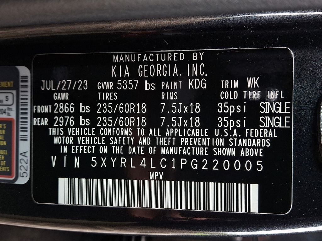 2023 Kia Sorento S