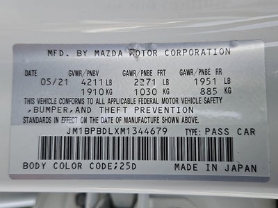 2021 Mazda Mazda3 Sedan Premium