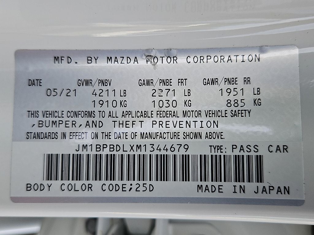 2021 Mazda Mazda3 Sedan Premium