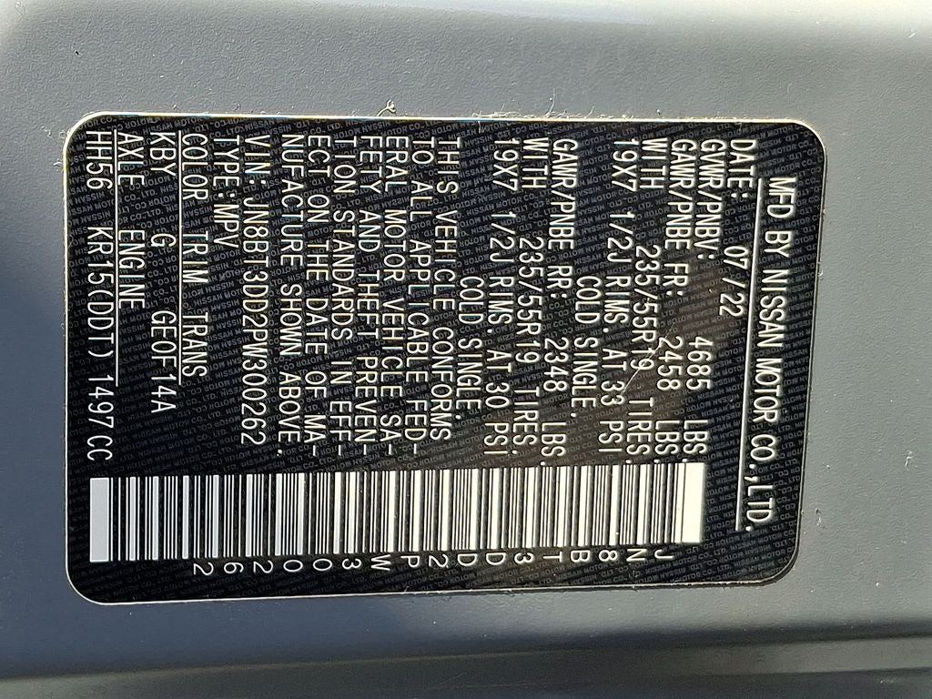 2023 Nissan Rogue Platinum