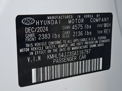 2025 Hyundai Sonata Hybrid Limited