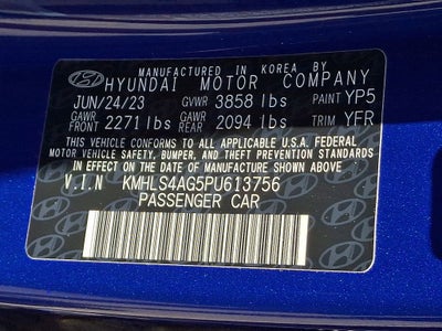 2023 Hyundai Elantra SEL