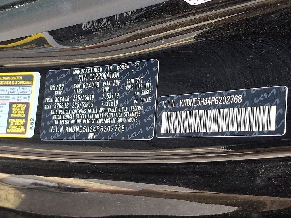 2023 Kia Carnival MPV SX