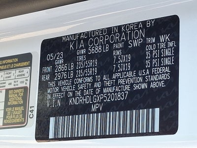 2023 Kia Sorento Hybrid EX