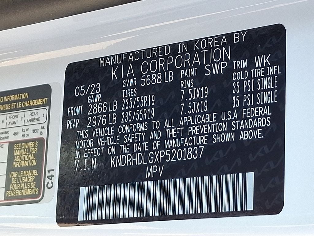 2023 Kia Sorento Hybrid EX