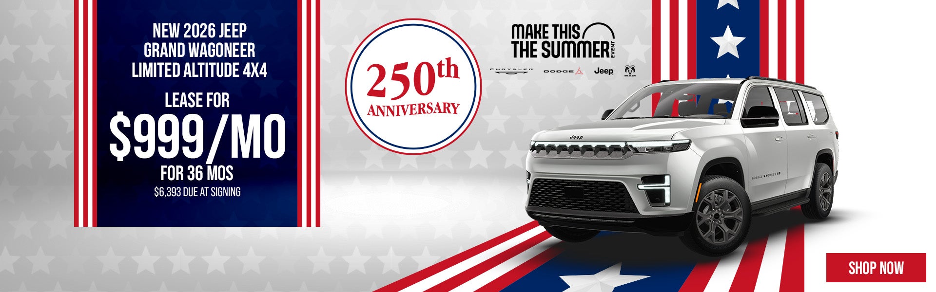 New 2026 Jeep Grand Wagoneer Limited Altitude 4x4